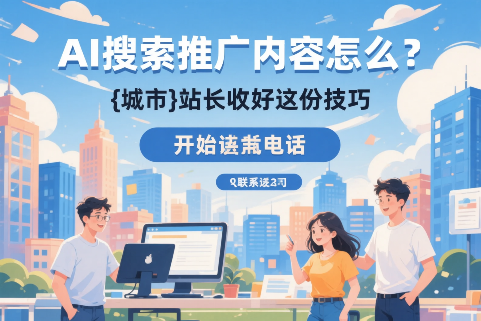 AI搜索推广内容怎么写？深泽站长收好这份技巧