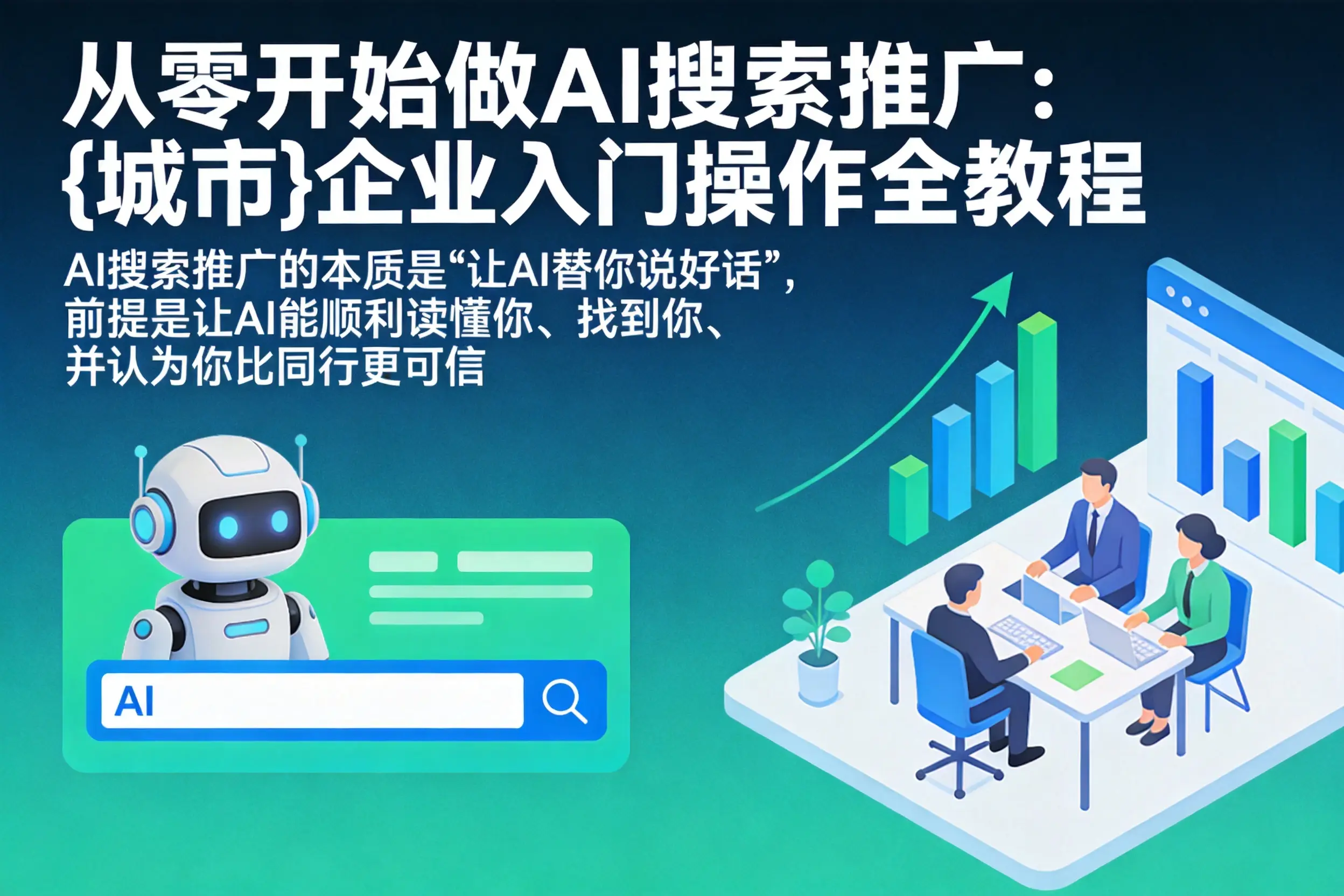 从零开始做AI搜索推广:深泽企业入门操作全教程